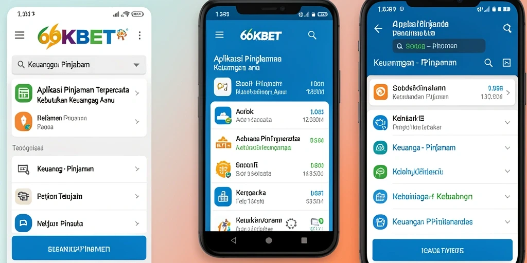 Antarmuka pengguna 66KBET yang sederhana dan mudah digunakan.