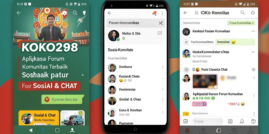 Antarmuka pengguna KOKO288 yang modern dan interaktif.
