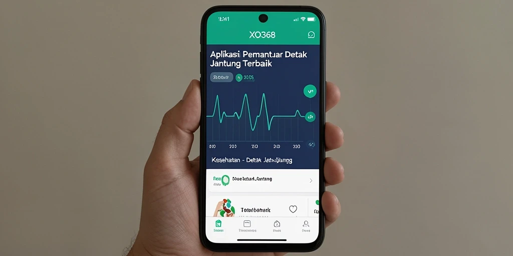 Antarmuka pengguna aplikasi XO368 yang menarik dan informatif.